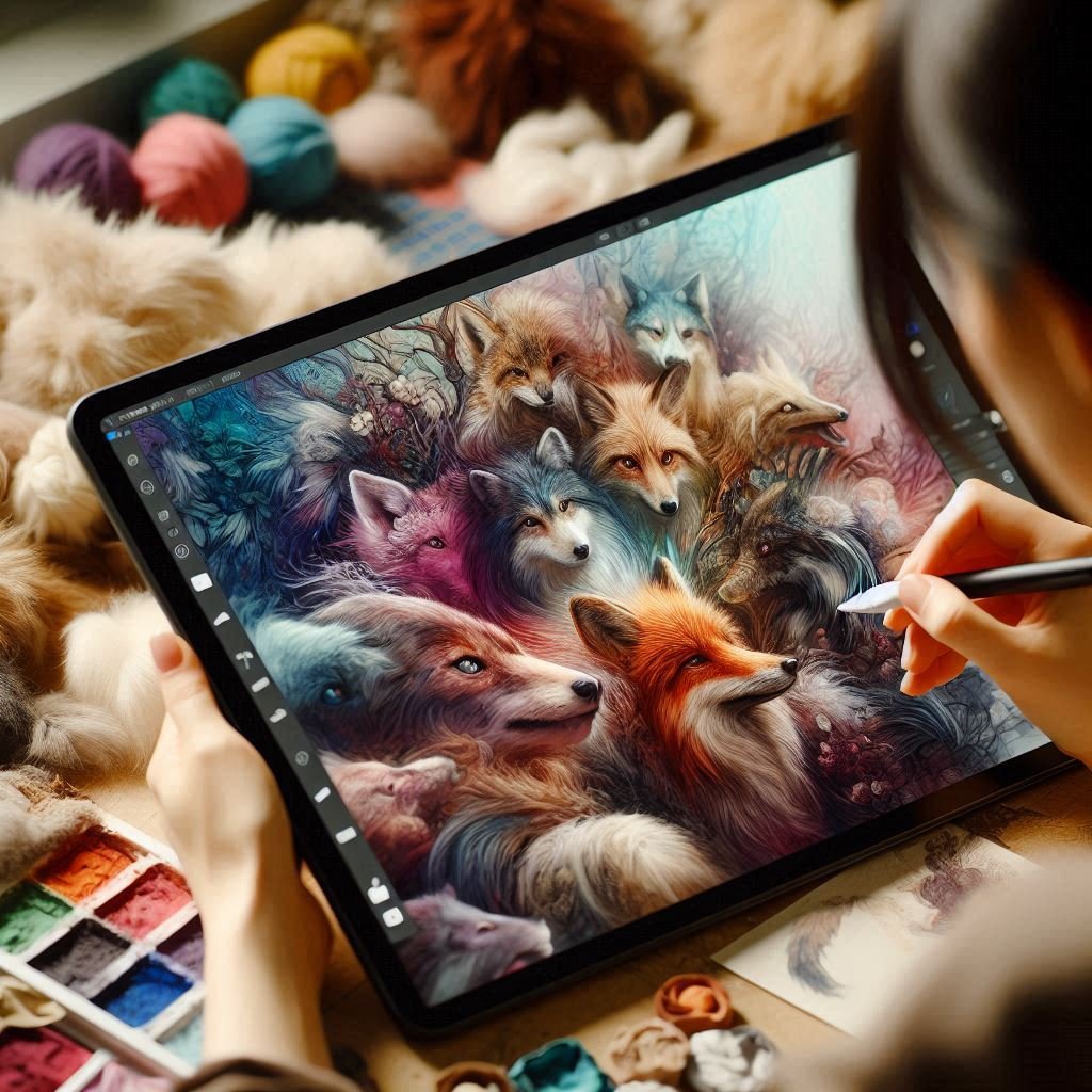 Creating Texture in Digital Art