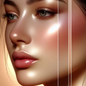 Painting realistic skin tones in digital art with natural color blending and texture